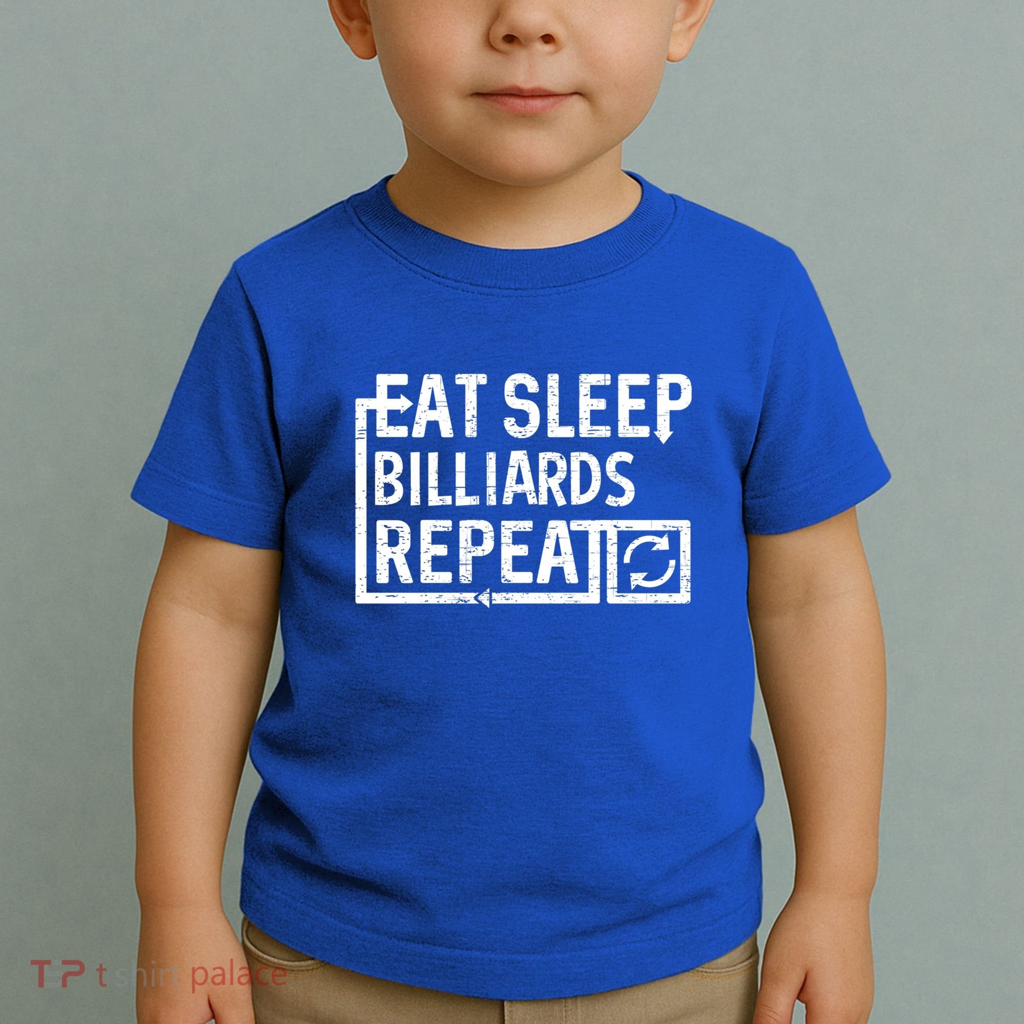 Eat Sleep Billiards Gift Toddler T-Shirt