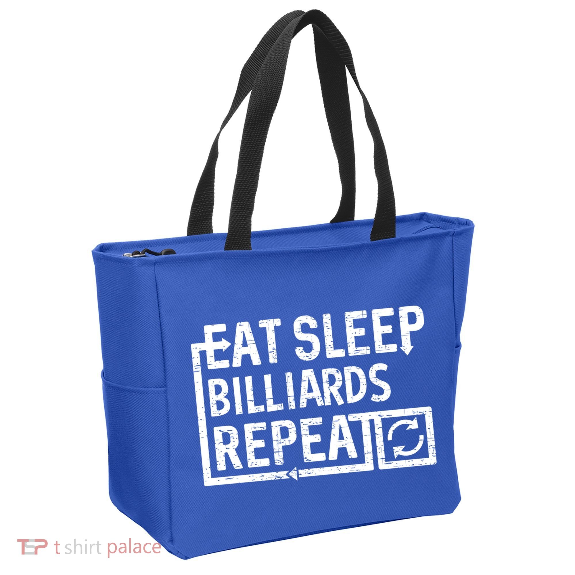 Eat Sleep Billiards Gift Tote Bag