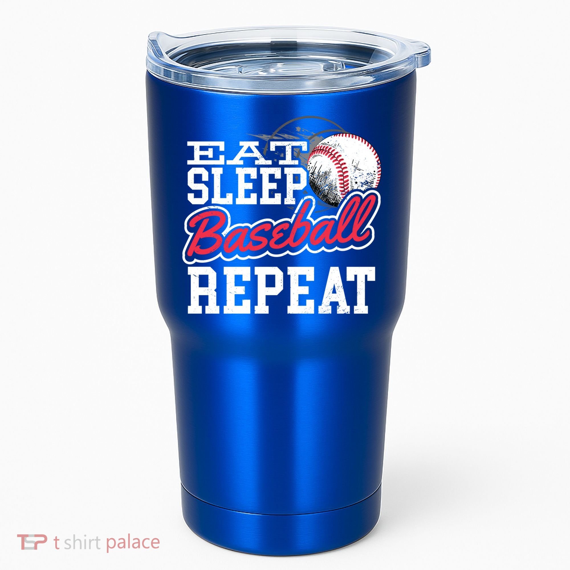 Eat Sleep Baseball Repeat Baseball Player Sports Lover Gift Tumbler