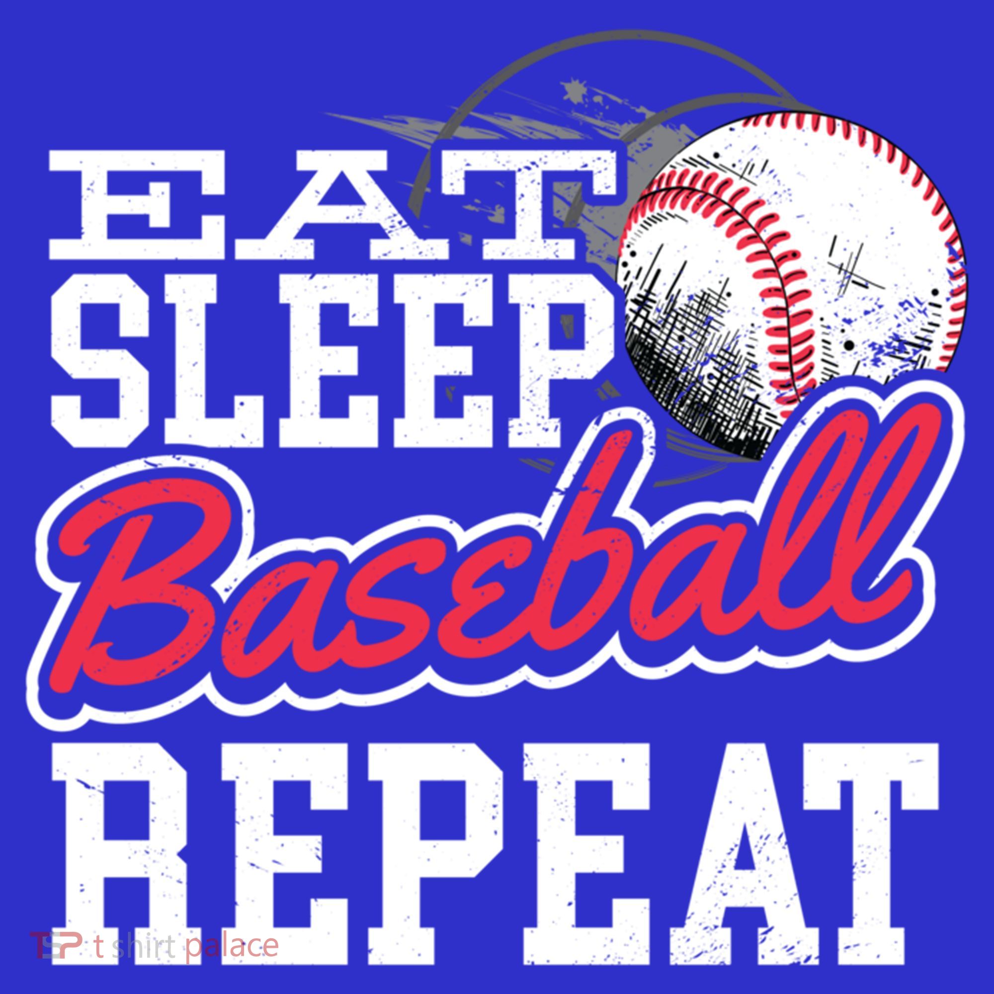 Eat Sleep Baseball Repeat Baseball Player Sports Lover Gift Women's Tank Top