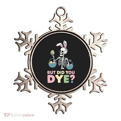 Easter Skeleton Bunny But Did You Dye Funny Spring Egg Ornament