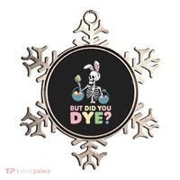 Easter Skeleton Bunny But Did You Dye Funny Spring Egg Ornament thumb 0