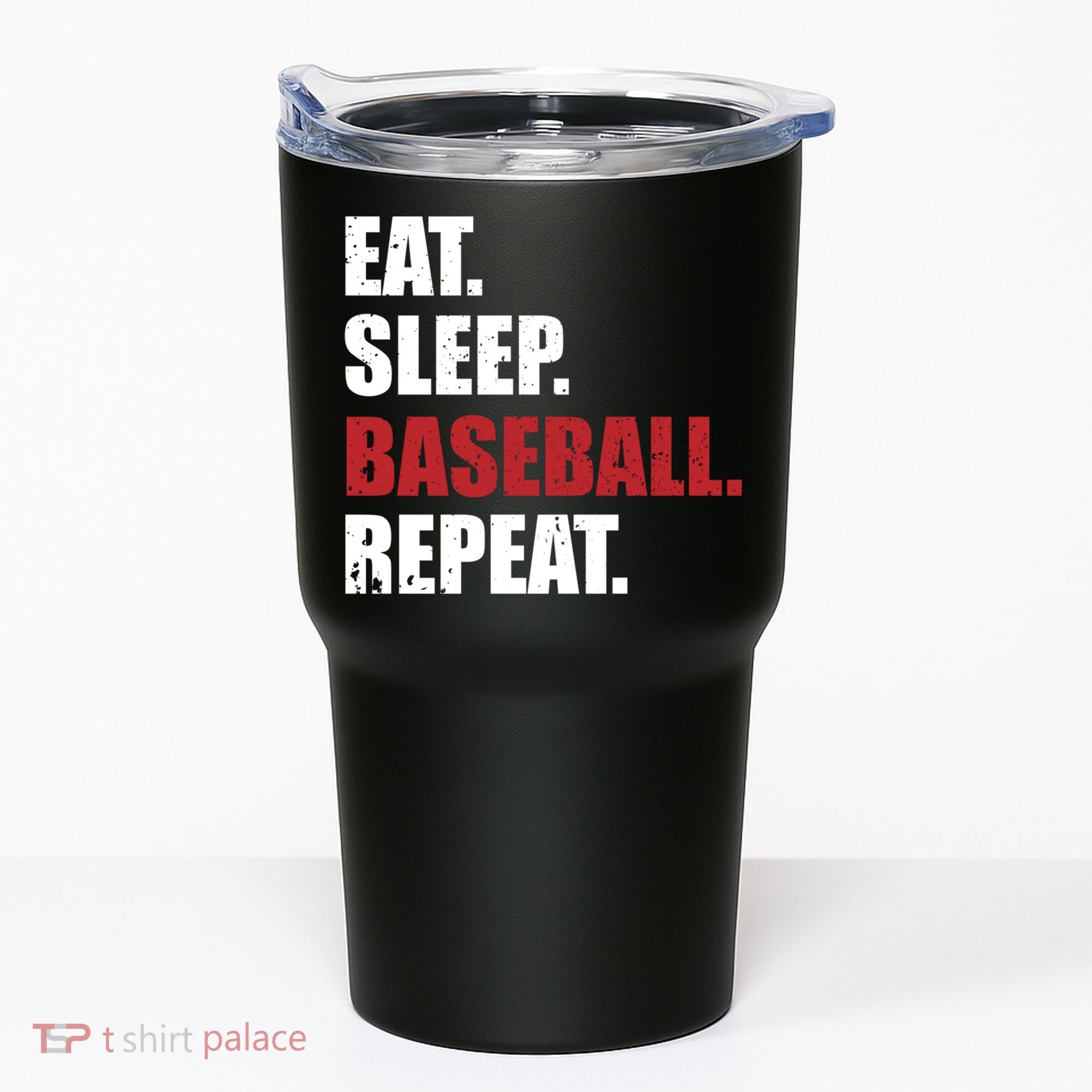 Eat Sleep Baseball Repeat Hoodie Tumbler
