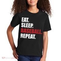 Eat Sleep Baseball Repeat Hoodie Kids T-Shirt thumb 2