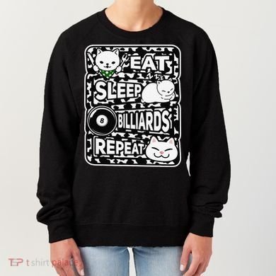 Eat Sleep Billiards Repeat Billiards Lover Outfit Women's Sweatshirt