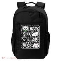 Eat Sleep Billiards Repeat Billiards Lover Outfit Backpack thumb 0