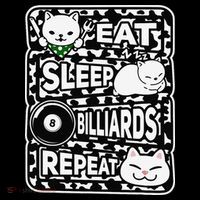 Eat Sleep Billiards Repeat Billiards Lover Outfit Coffee Mug thumb 5