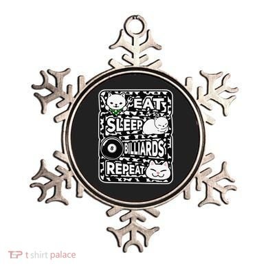 Eat Sleep Billiards Repeat Billiards Lover Outfit Ornament
