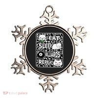 Eat Sleep Billiards Repeat Billiards Lover Outfit Ornament thumb 0