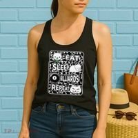Eat Sleep Billiards Repeat Billiards Lover Outfit Women's Tank Top thumb 2