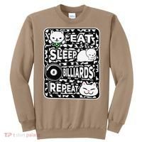 Eat Sleep Billiards Repeat Billiards Lover Outfit Sweatshirt thumb 0