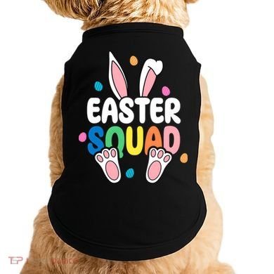 Easter Squad Bunny Holiday Colorful Doggie Tank