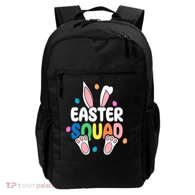 Easter Squad Bunny Holiday Colorful Backpack