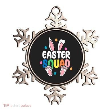 Easter Squad Bunny Holiday Colorful Ornament
