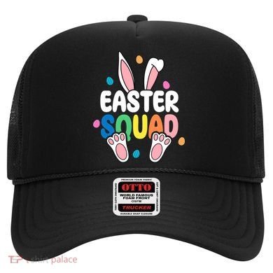Easter Squad Bunny Holiday Colorful Hat