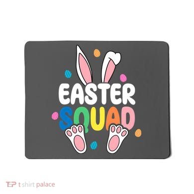 Easter Squad Bunny Holiday Colorful Mousepad