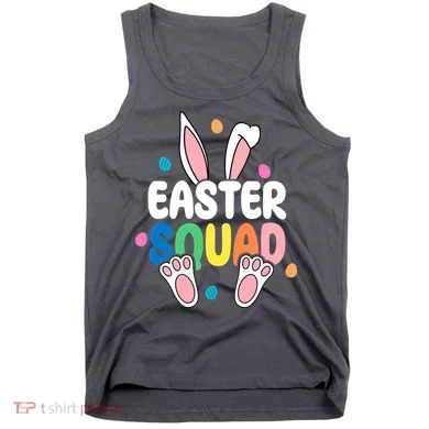Easter Squad Bunny Holiday Colorful Tank Top