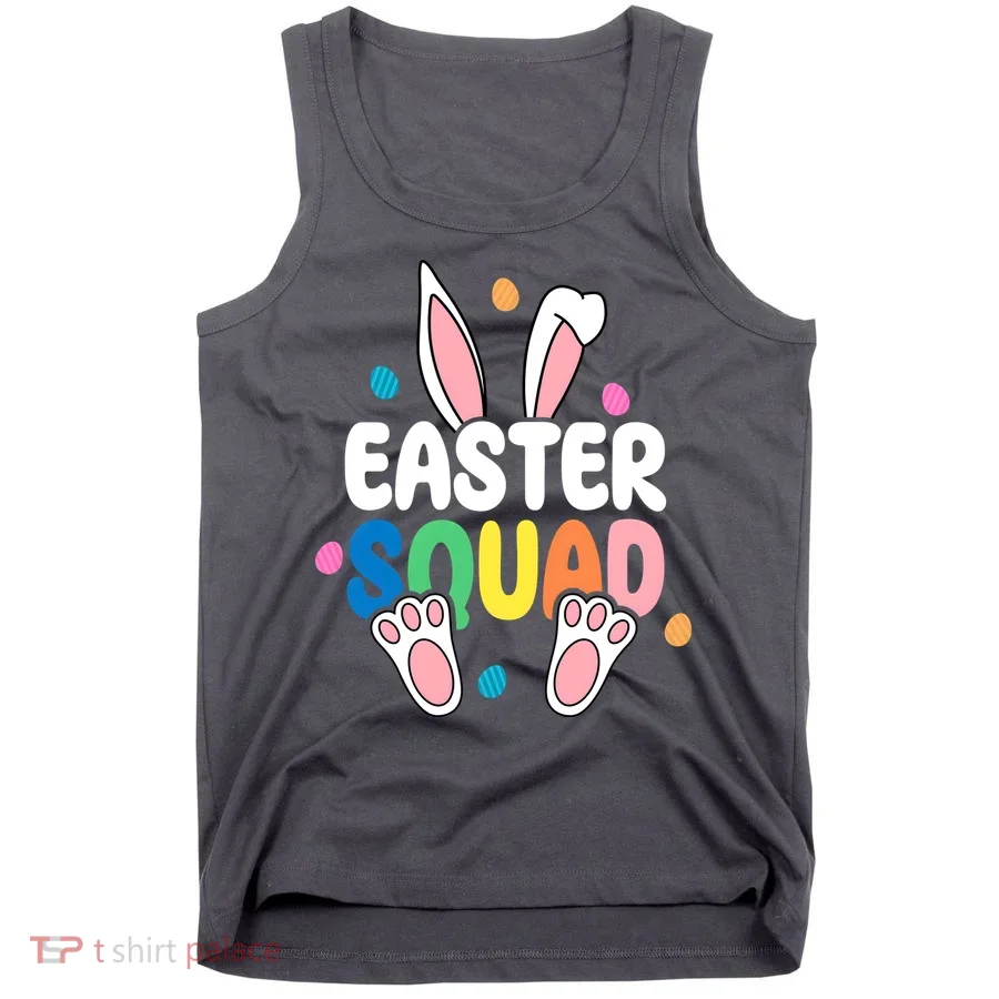 Easter Squad Bunny Holiday Colorful Tank Top