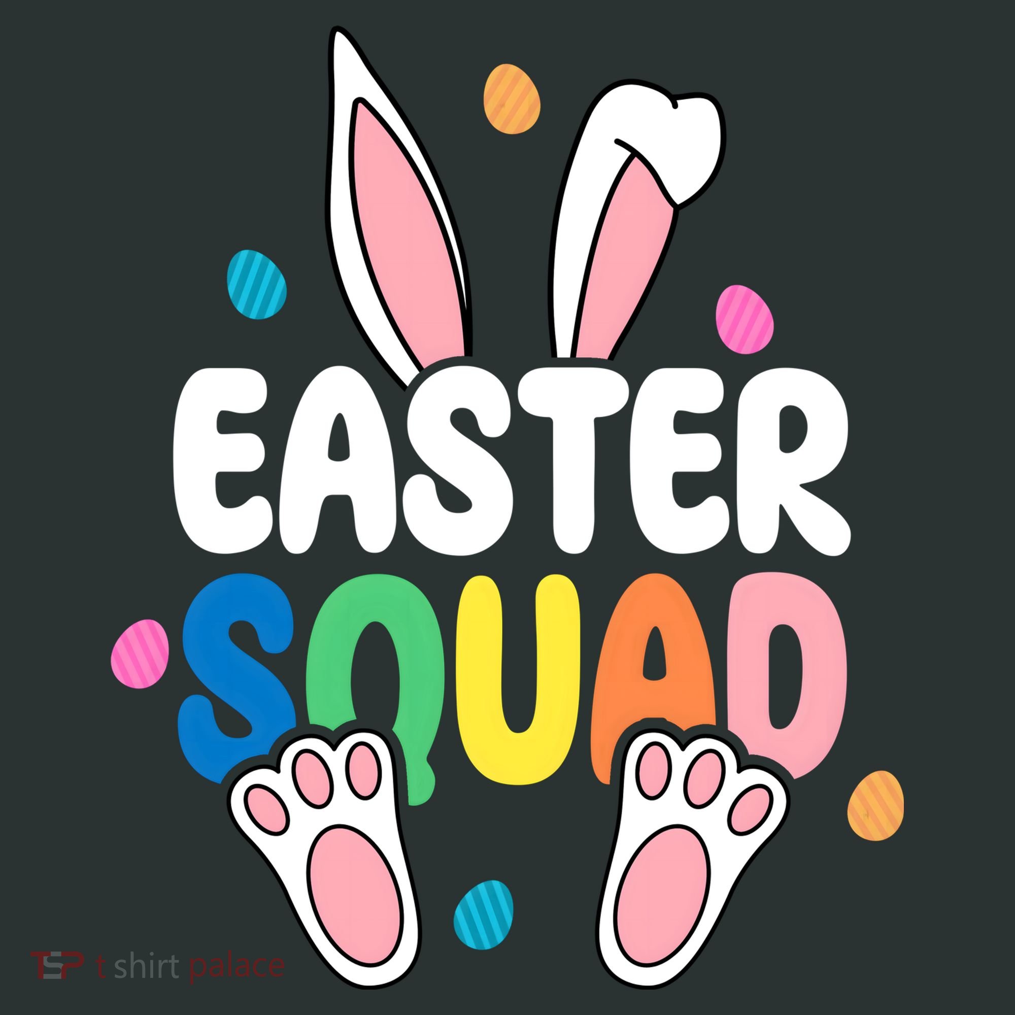 Easter Squad Bunny Holiday Colorful Tank Top