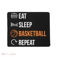 Eat Sleep Basketball Repeat | Basketball Mousepad thumb 0