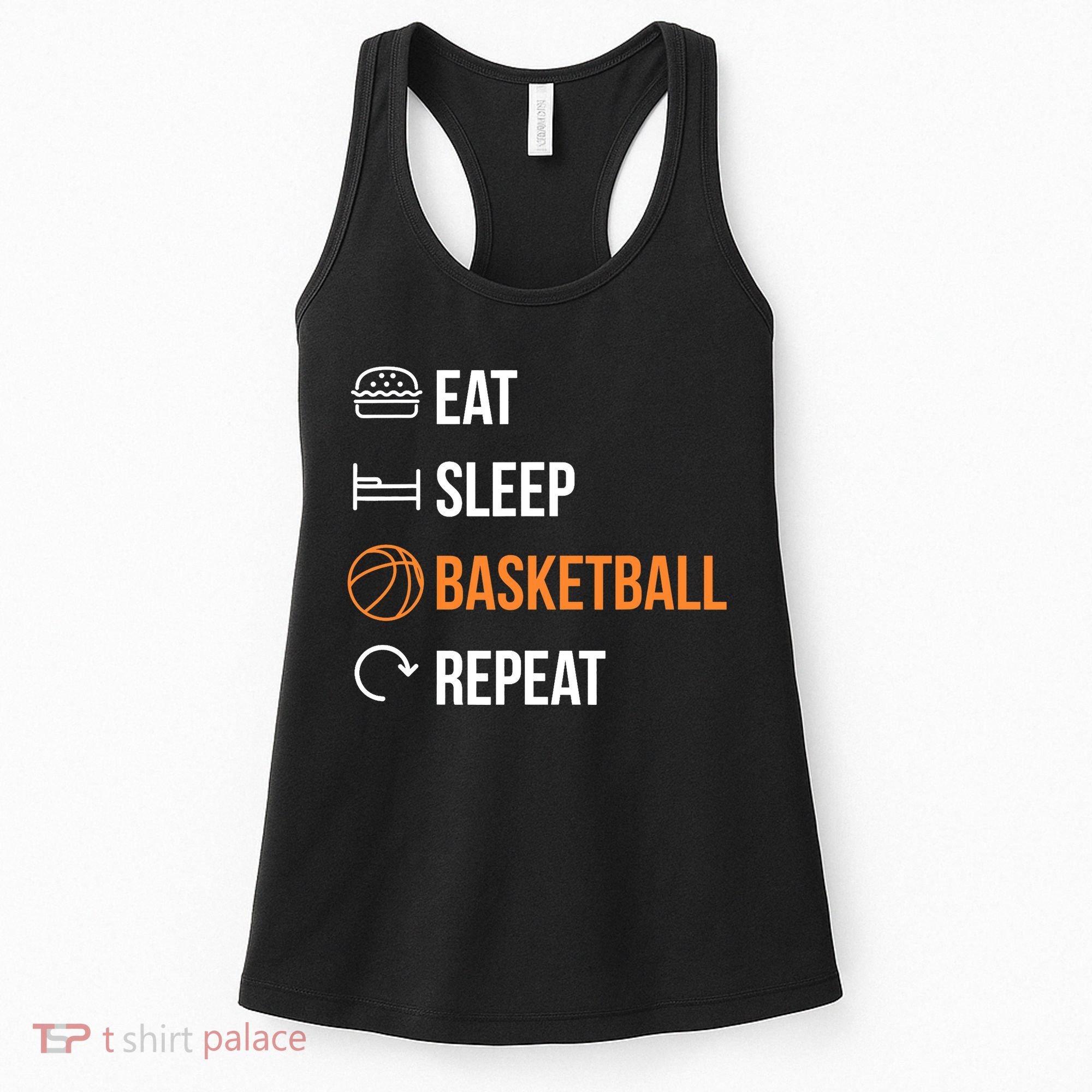 Eat Sleep Basketball Repeat | Basketball Women's Tank Top