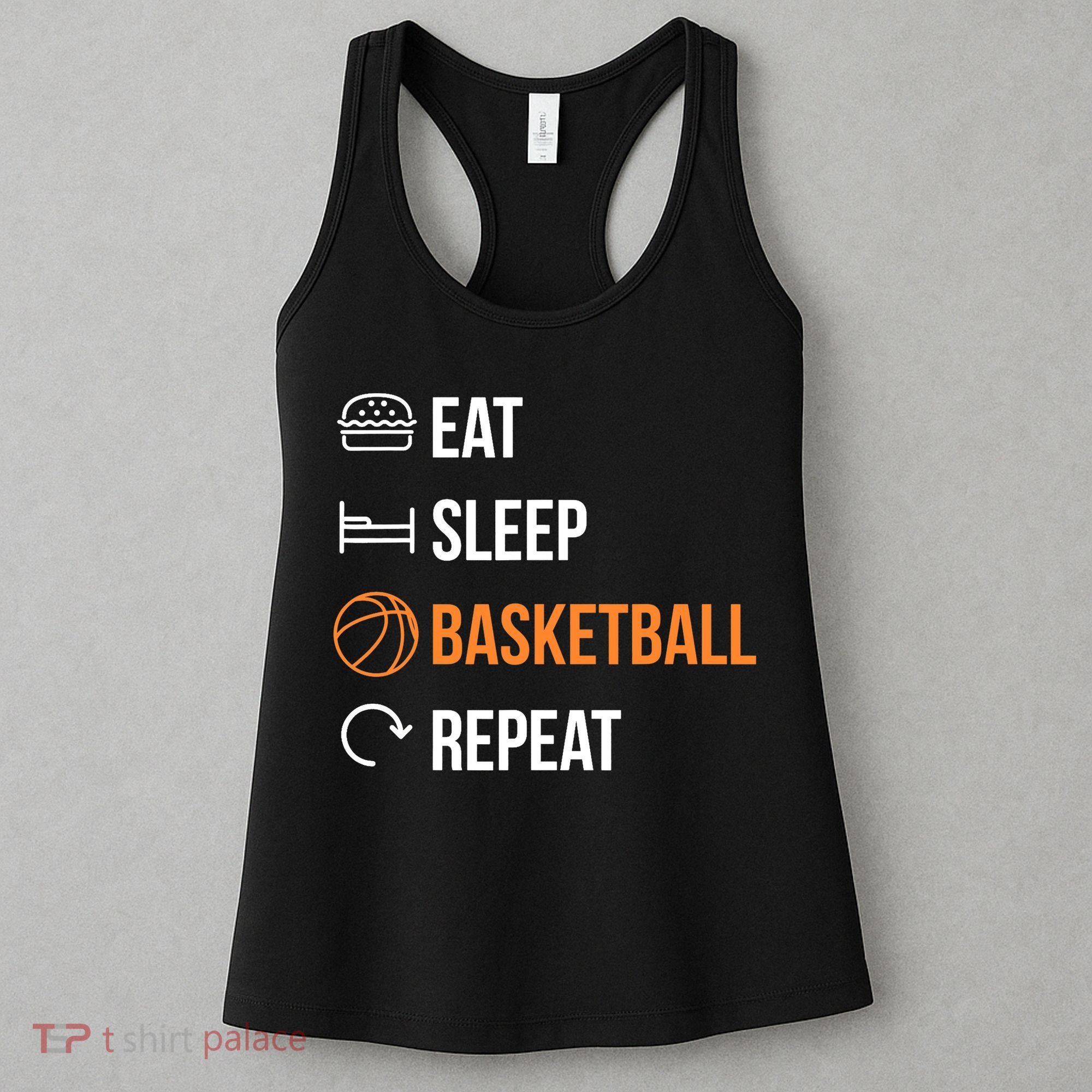 Eat Sleep Basketball Repeat | Basketball Women's Tank Top