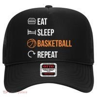 Eat Sleep Basketball Repeat | Basketball Hat thumb 0
