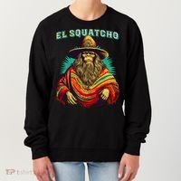 El Squatcho Bigfoot Saquatch Women's Sweatshirt thumb 0