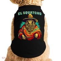 El Squatcho Bigfoot Saquatch Doggie Tank thumb 0