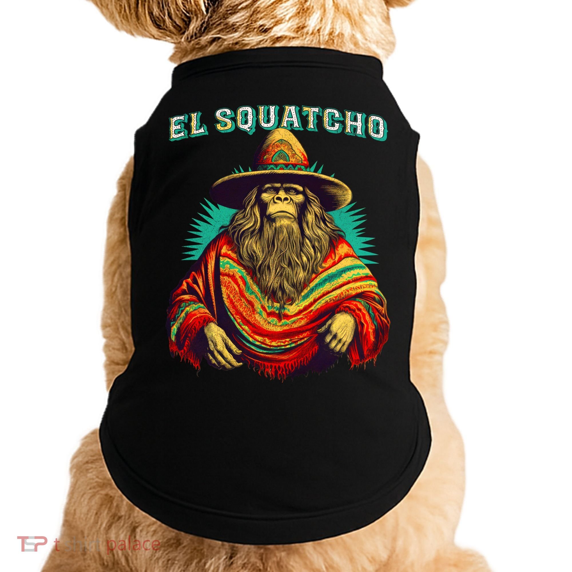 El Squatcho Bigfoot Saquatch Doggie Tank