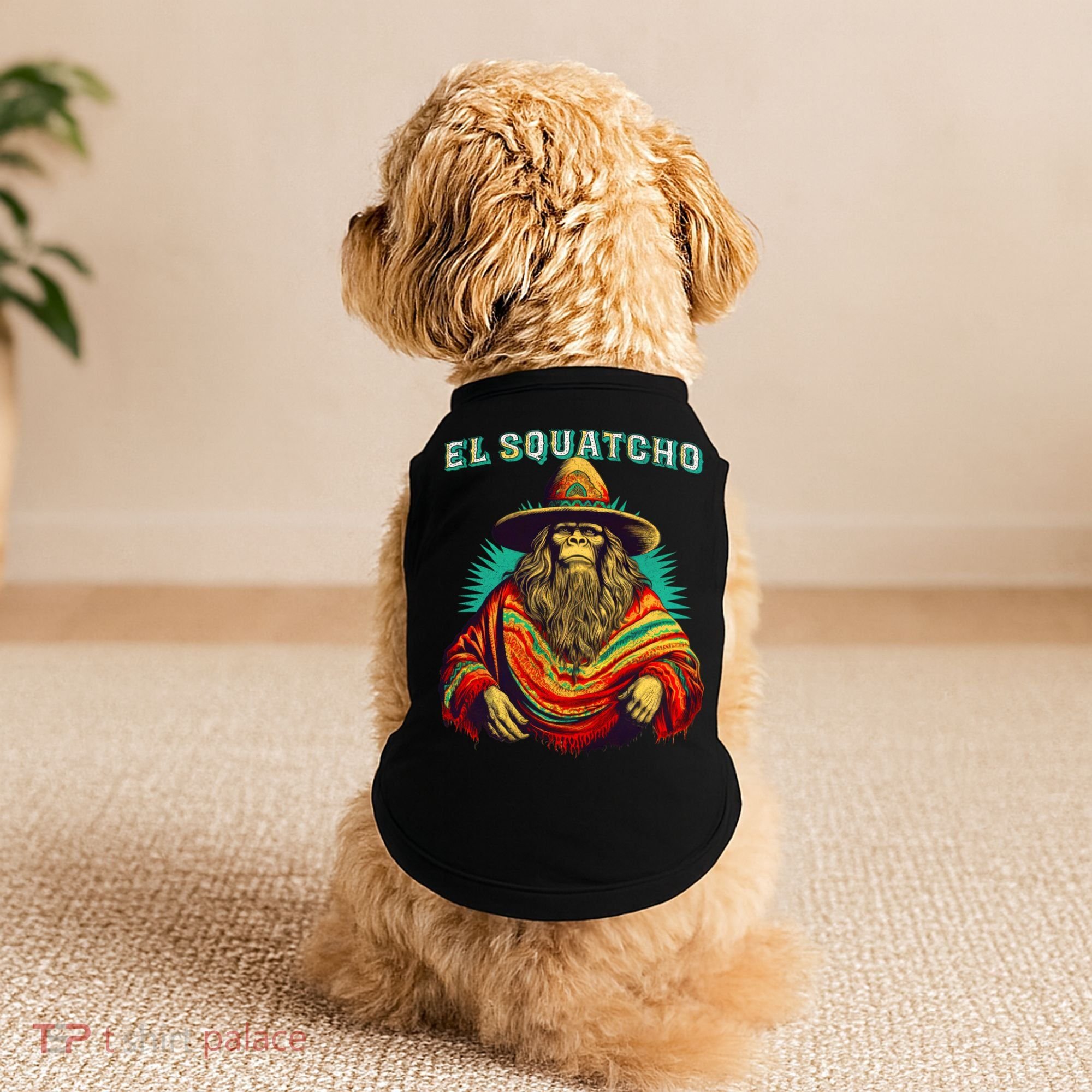 El Squatcho Bigfoot Saquatch Doggie Tank
