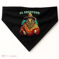 El Squatcho Bigfoot Saquatch USA-Made Doggie Bandana thumb 0