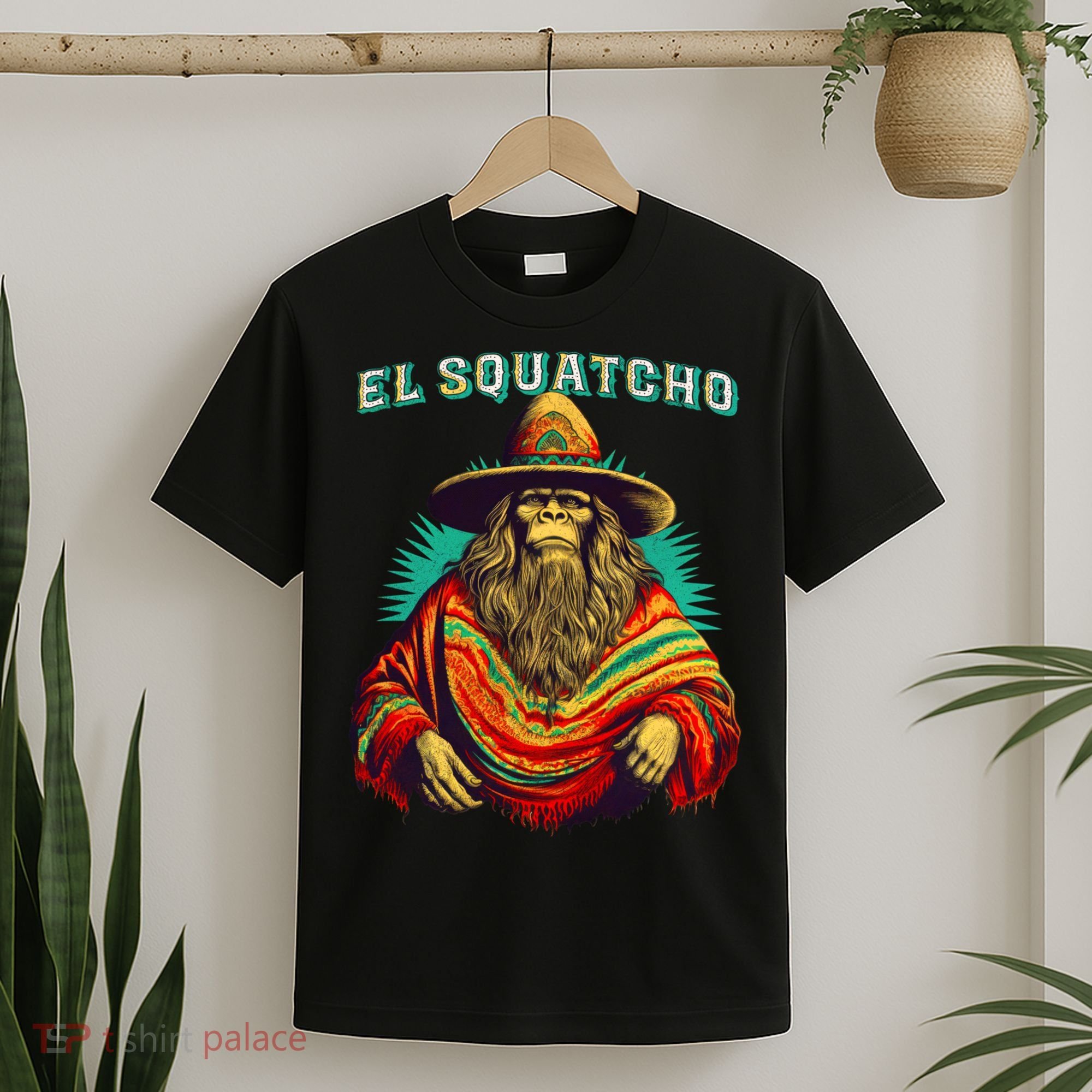 El Squatcho Bigfoot Saquatch T-Shirt