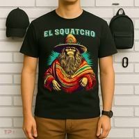 El Squatcho Bigfoot Saquatch T-Shirt thumb 6
