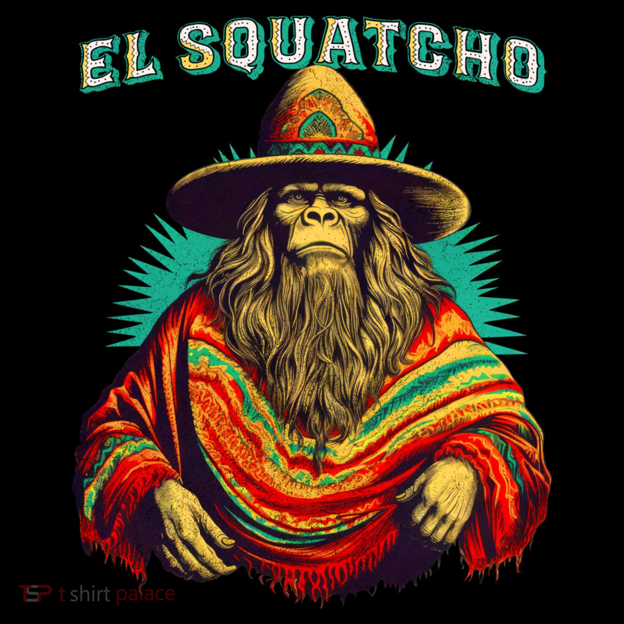 El Squatcho Bigfoot Saquatch Backpack