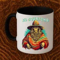 El Squatcho Bigfoot Saquatch Coffee Mug thumb 2
