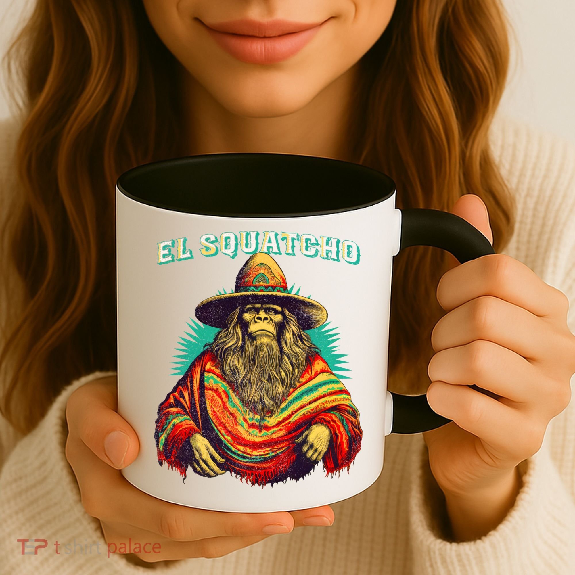 El Squatcho Bigfoot Saquatch Coffee Mug