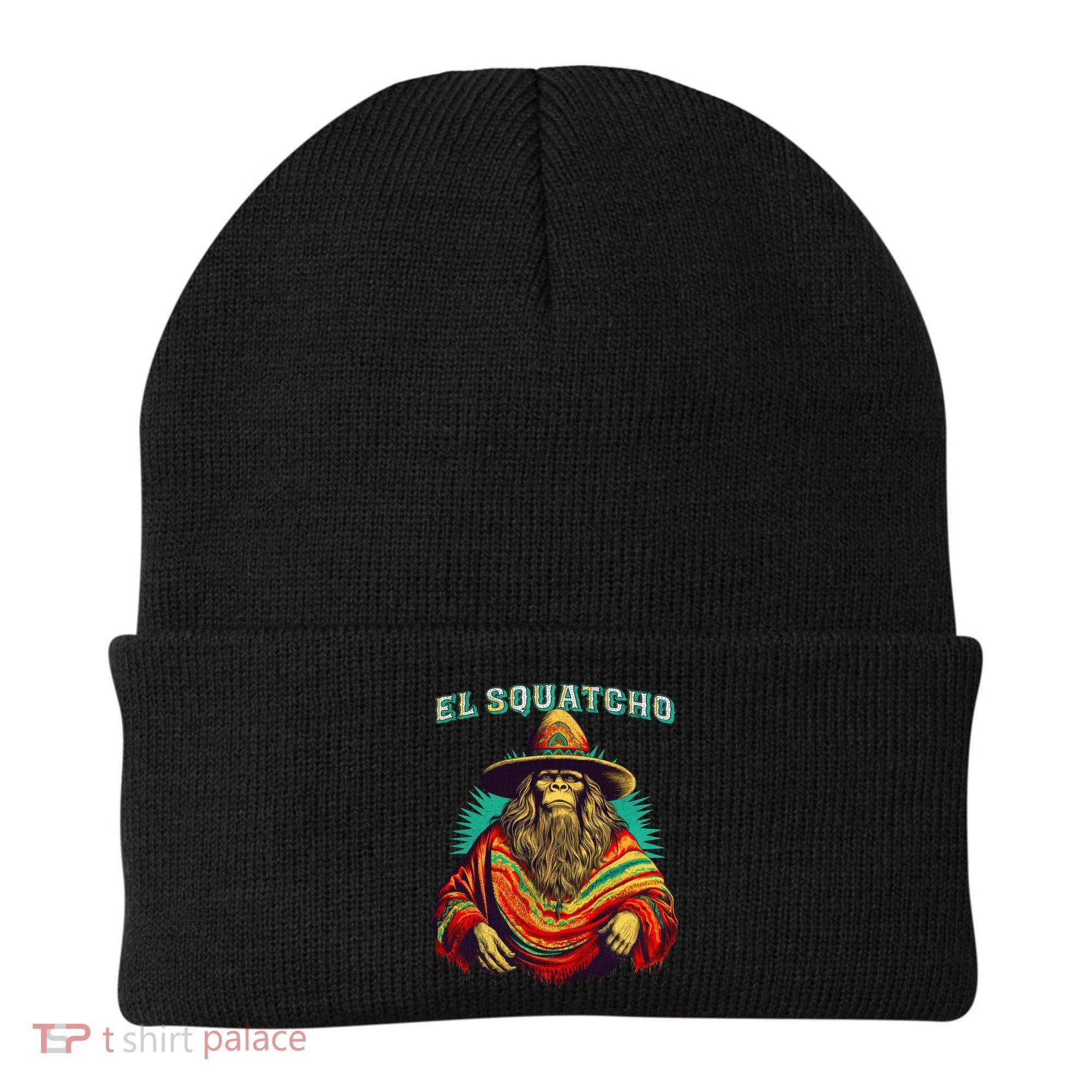 El Squatcho Bigfoot Saquatch Beanie