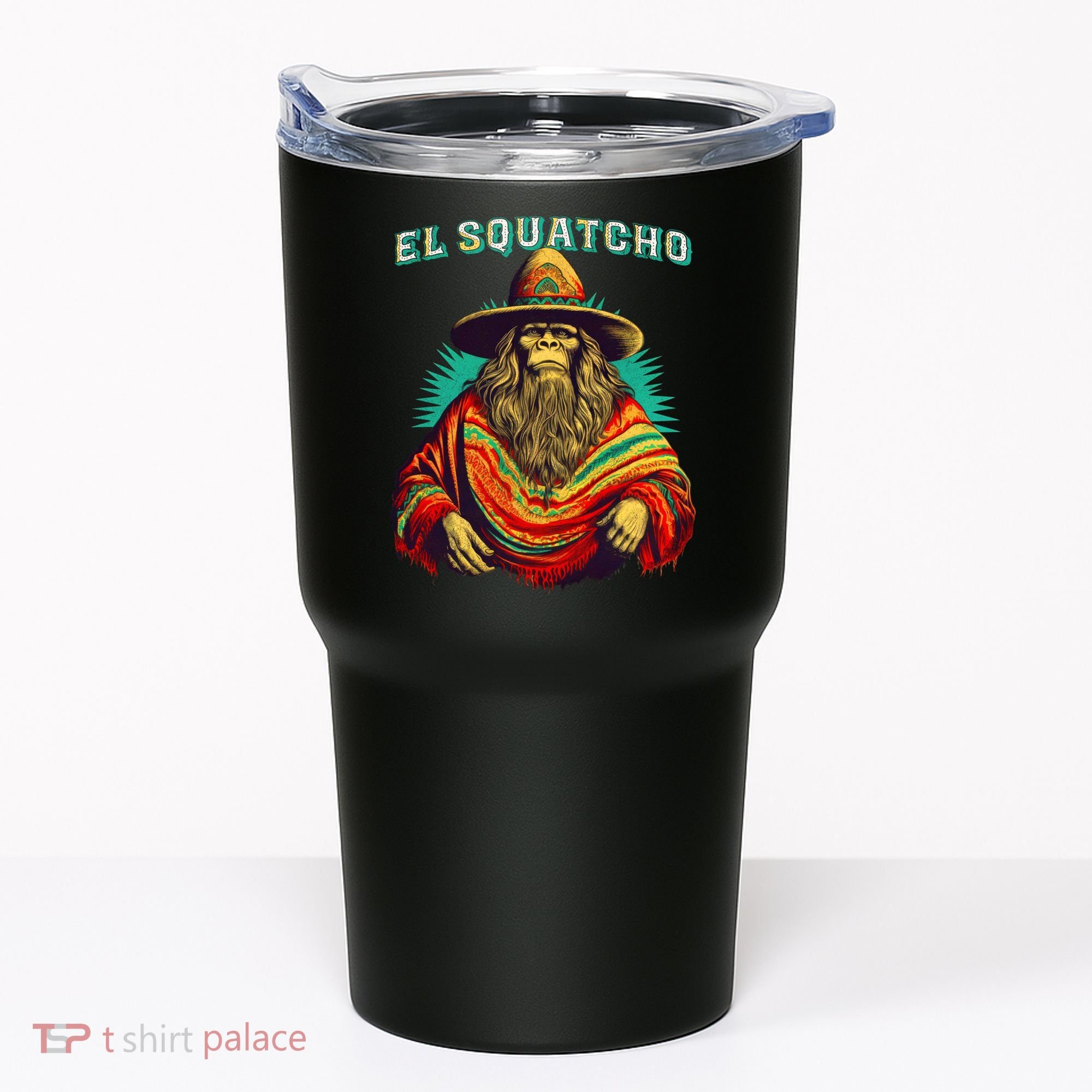 El Squatcho Bigfoot Saquatch Tumbler