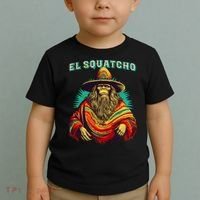 El Squatcho Bigfoot Saquatch Toddler T-Shirt thumb 2