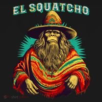 El Squatcho Bigfoot Saquatch Kids Tie-Dye T-Shirt thumb 3