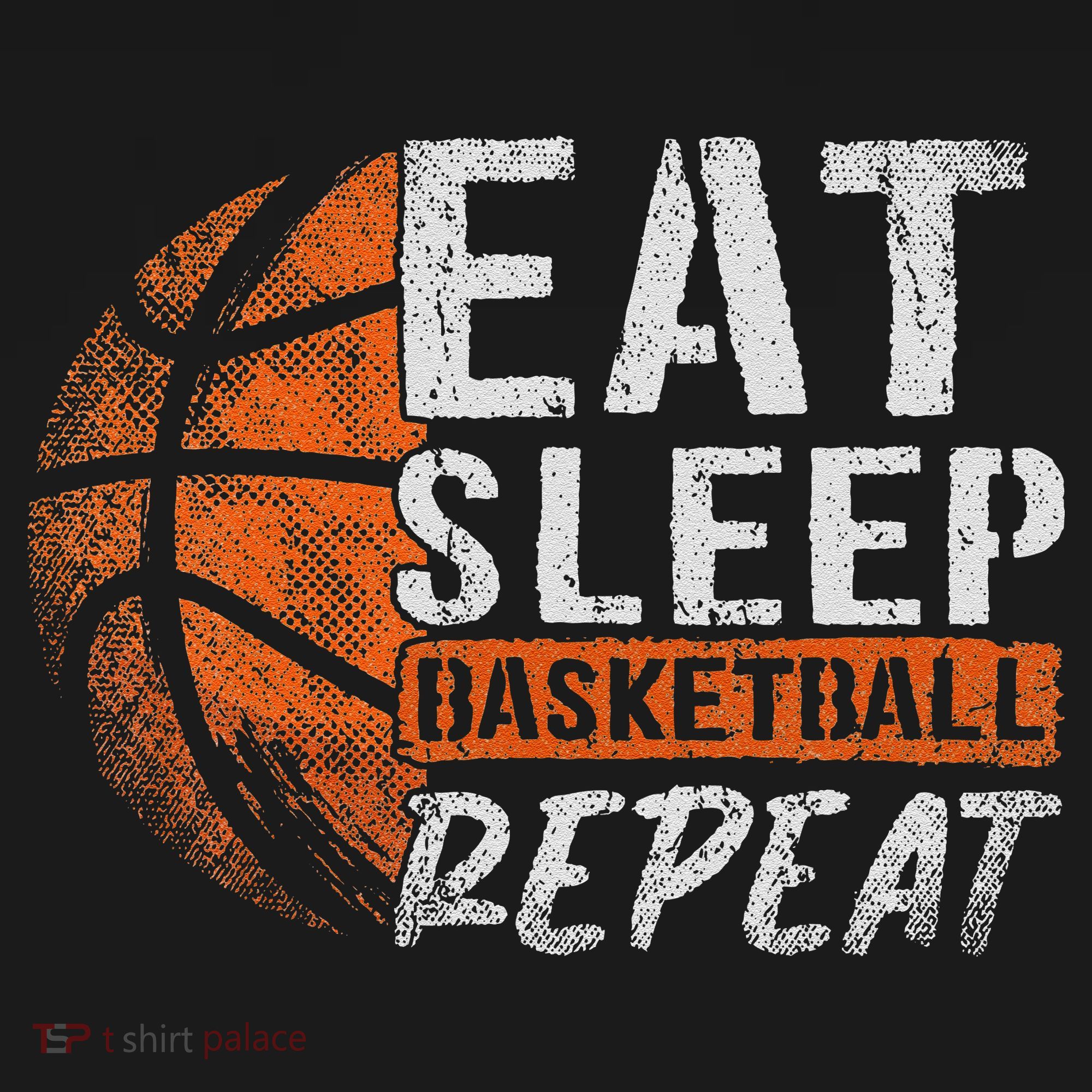Eat Sleep Basketball Repeat Girls Basketball Player Women's Hoodie