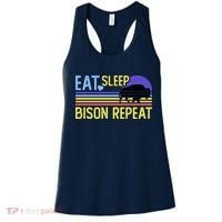 Eat Sleep Bison Repeat Women's Tank Top thumb 0