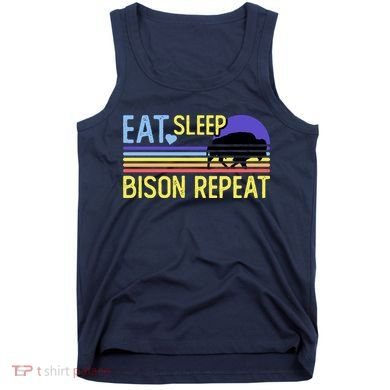 Eat Sleep Bison Repeat Tank Top
