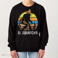 El Squatcho Bigfoot Sasquatch Women's Sweatshirt thumb 0