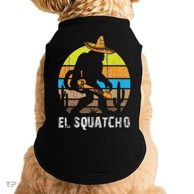 El Squatcho Bigfoot Sasquatch Doggie Tank