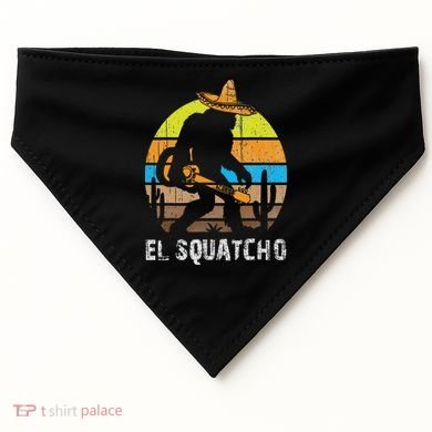 El Squatcho Bigfoot Sasquatch USA-Made Doggie Bandana