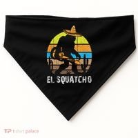 El Squatcho Bigfoot Sasquatch USA-Made Doggie Bandana thumb 0