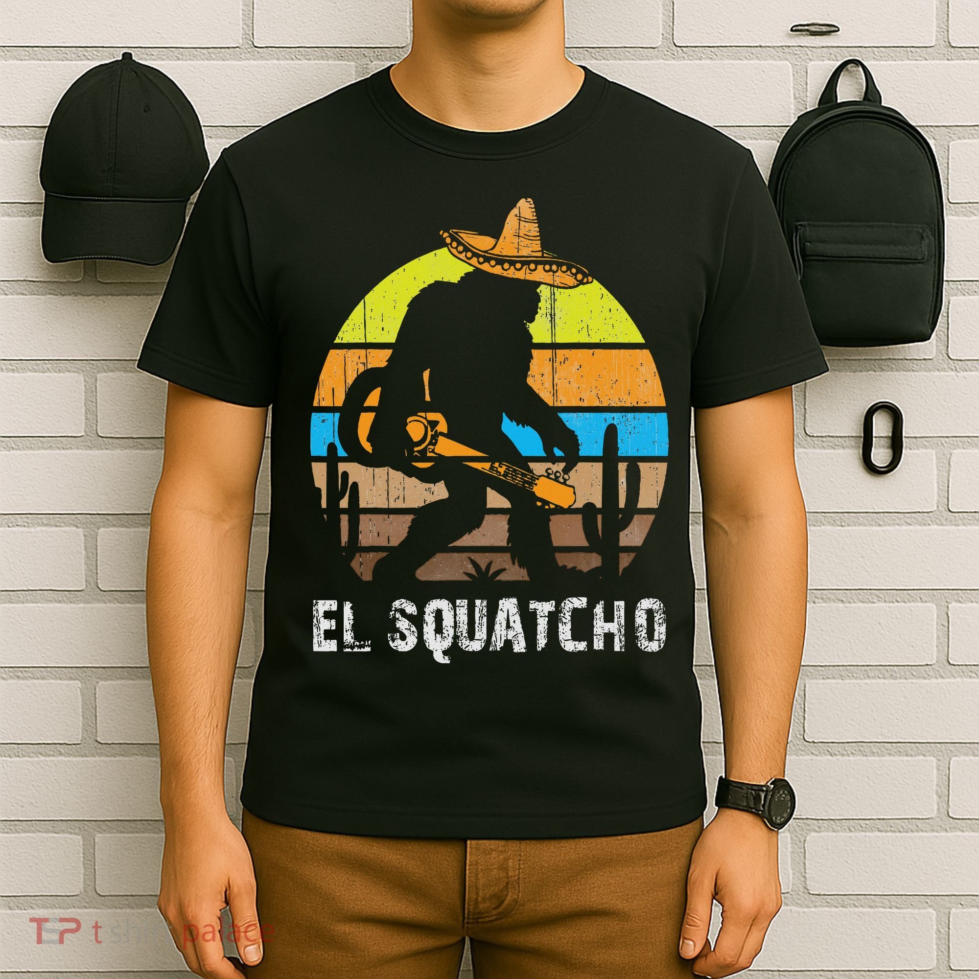 El Squatcho Bigfoot Sasquatch T-Shirt