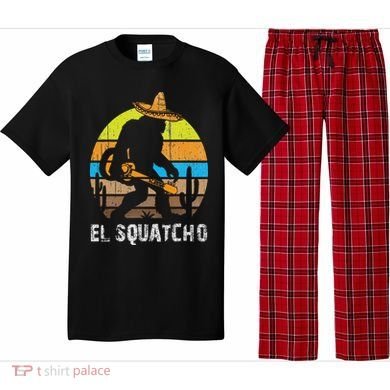 El Squatcho Bigfoot Sasquatch Pajama Set